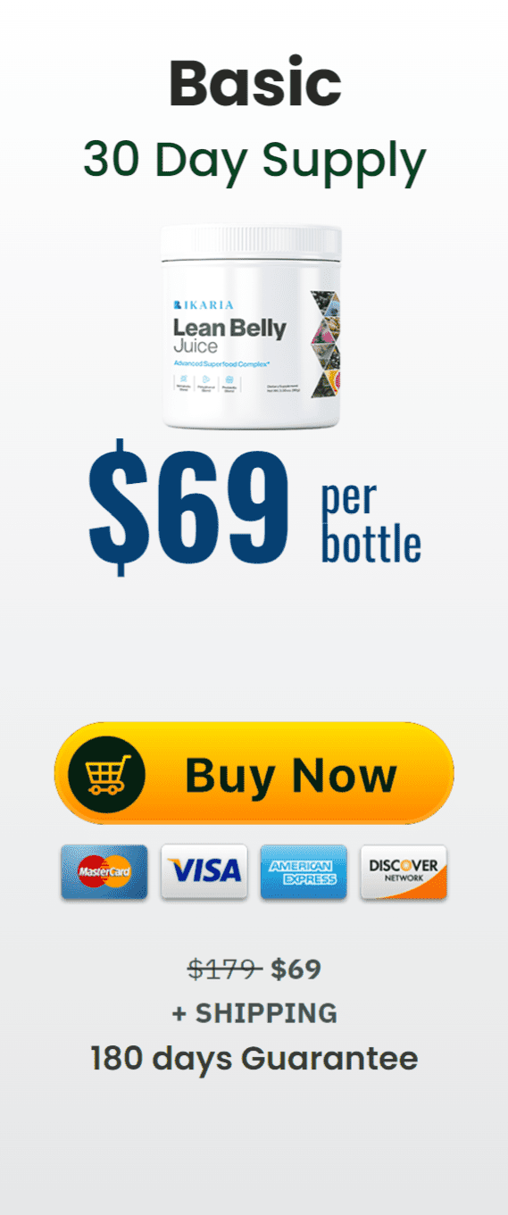 Ikaria Lean Belly Juice 1 bottle